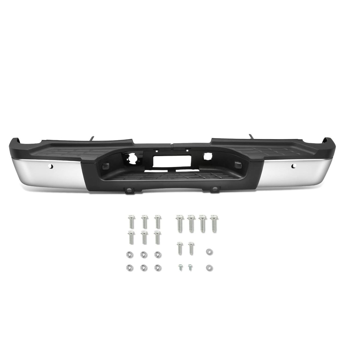 2007-2010 Chevrolet Silverado Sierra 2500 3500 Chrome Rear Step Bumper