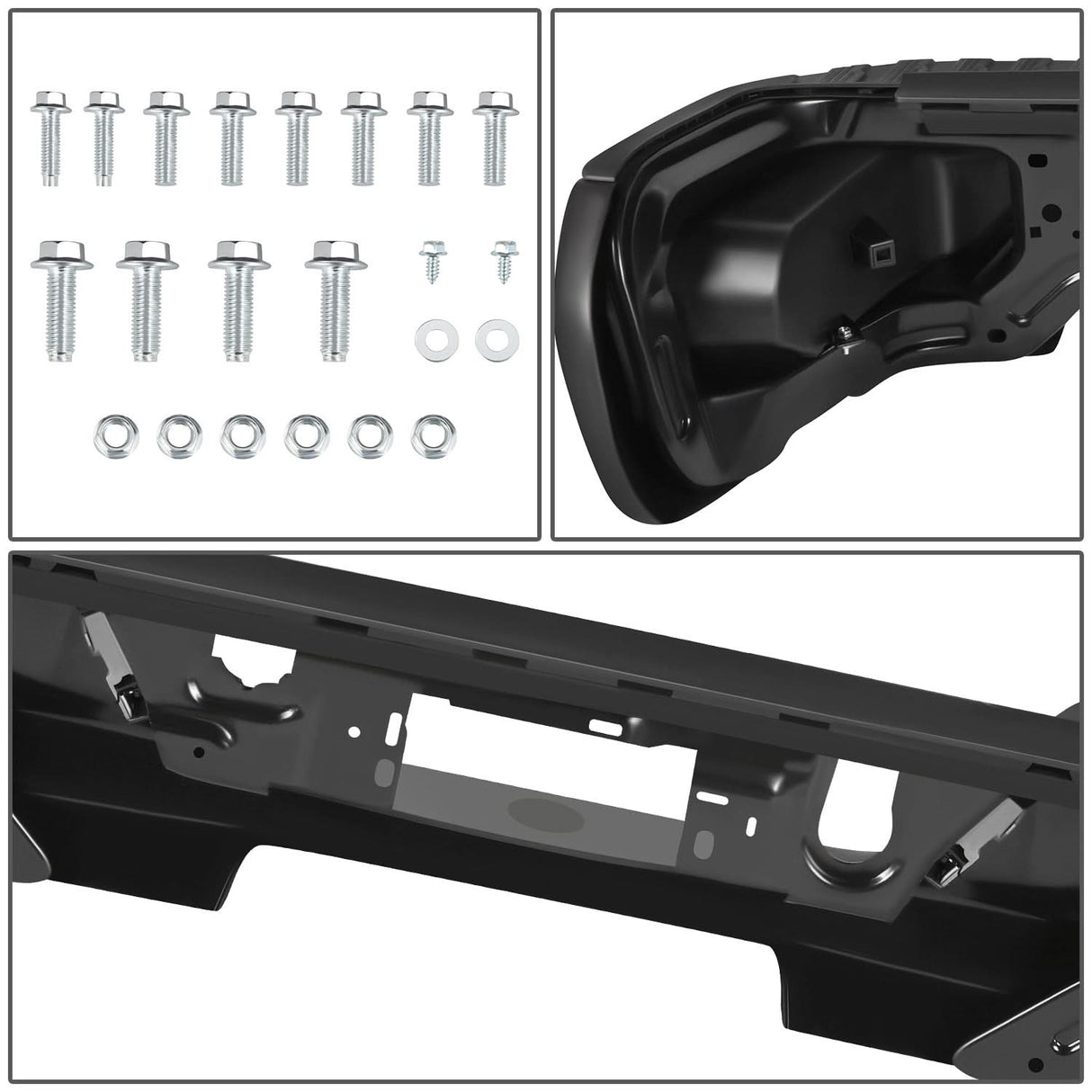 2019-2023 Chevrolet Silverado/Sierra 1500 Corner Step Rear Bumper