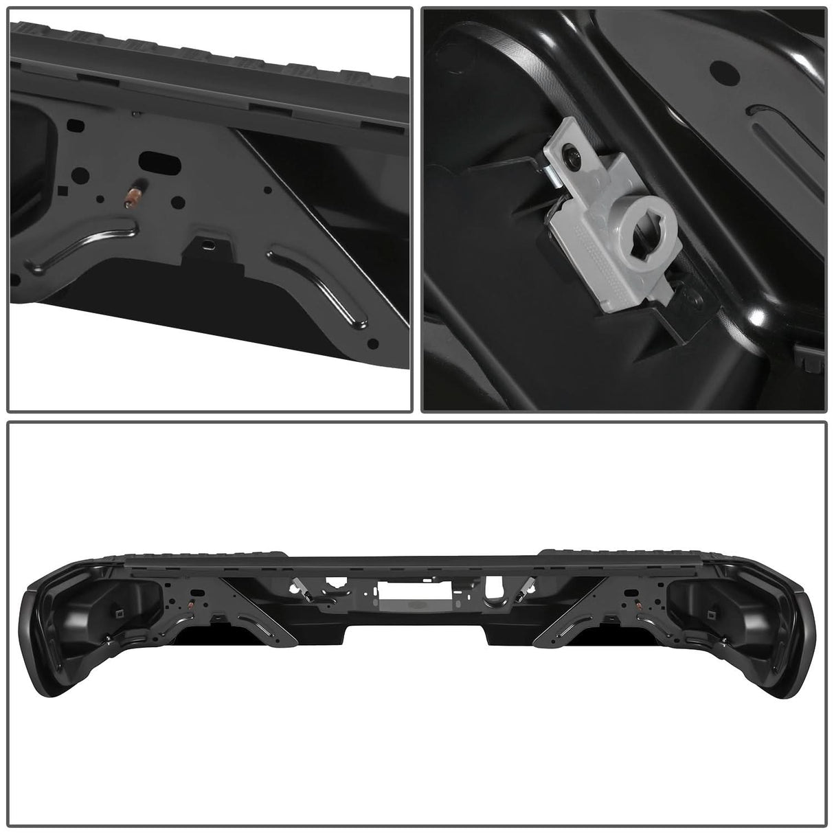 19-23 Chevy Silverado GMC Sierra 1500 Corner Step Rear Bumper Steel