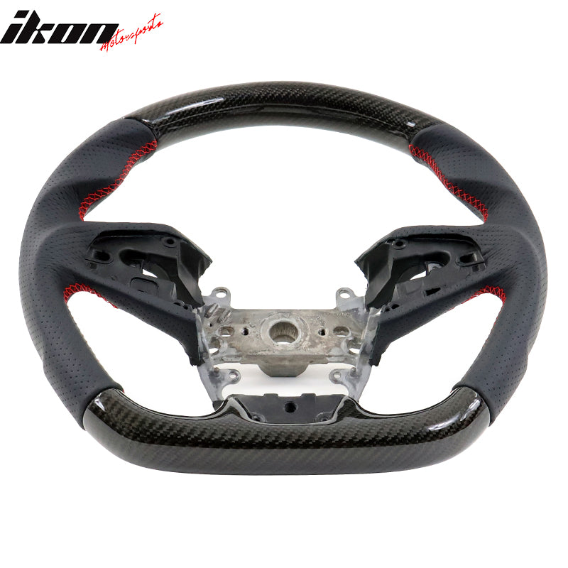 2016-2021 Civic Carbon Fiber Steering Wheel
