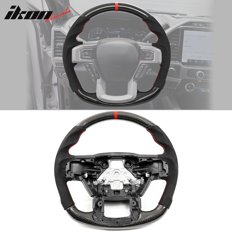 2015-2020 Ford F-150 Steering Wheel Carbon Fiber