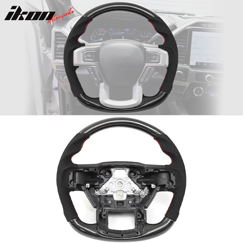 2015-2020 Ford F-150 Steering Wheel Carbon Fiber