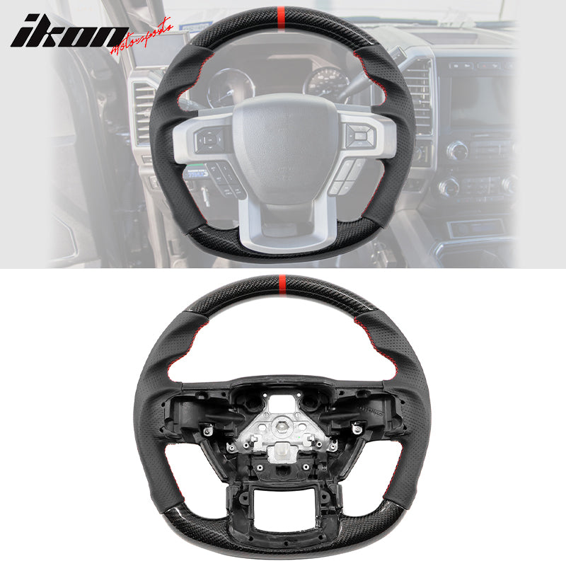 2015-2020 Ford F-150 Steering Wheel Carbon Fiber