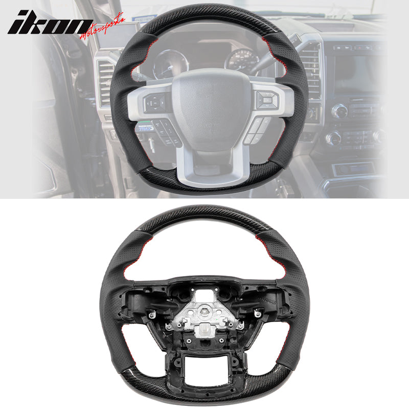 2015-2020 Ford F-150 Steering Wheel Carbon Fiber