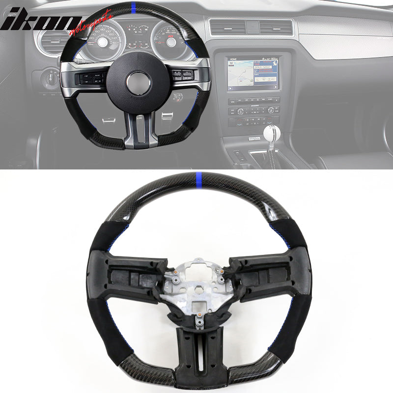 2010-2014 Ford Mustang Steering Wheel Carbon Fiber