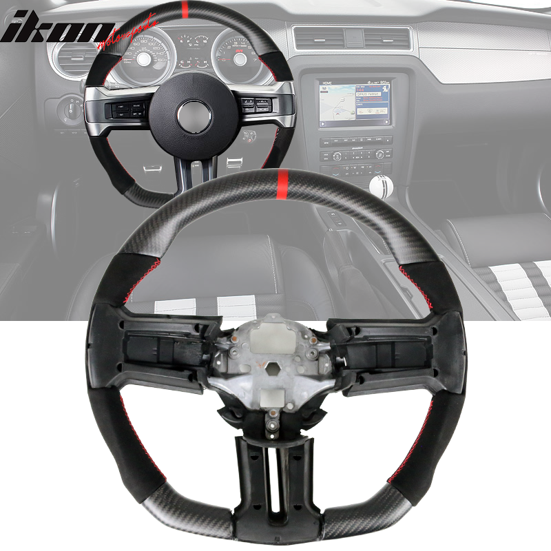 2010-2014 Ford Mustang Steering Wheel Carbon Fiber