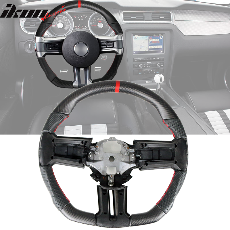 2010-2014 Ford Mustang Steering Wheel Carbon Fiber