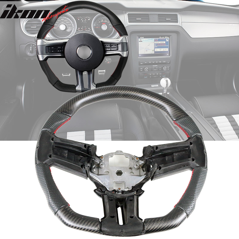 2010-2014 Ford Mustang Steering Wheel Carbon Fiber