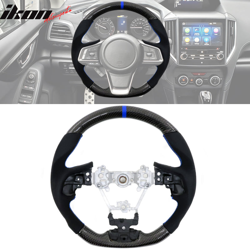 2017-2019 Impreza Carbon Fiber Steering Wheel