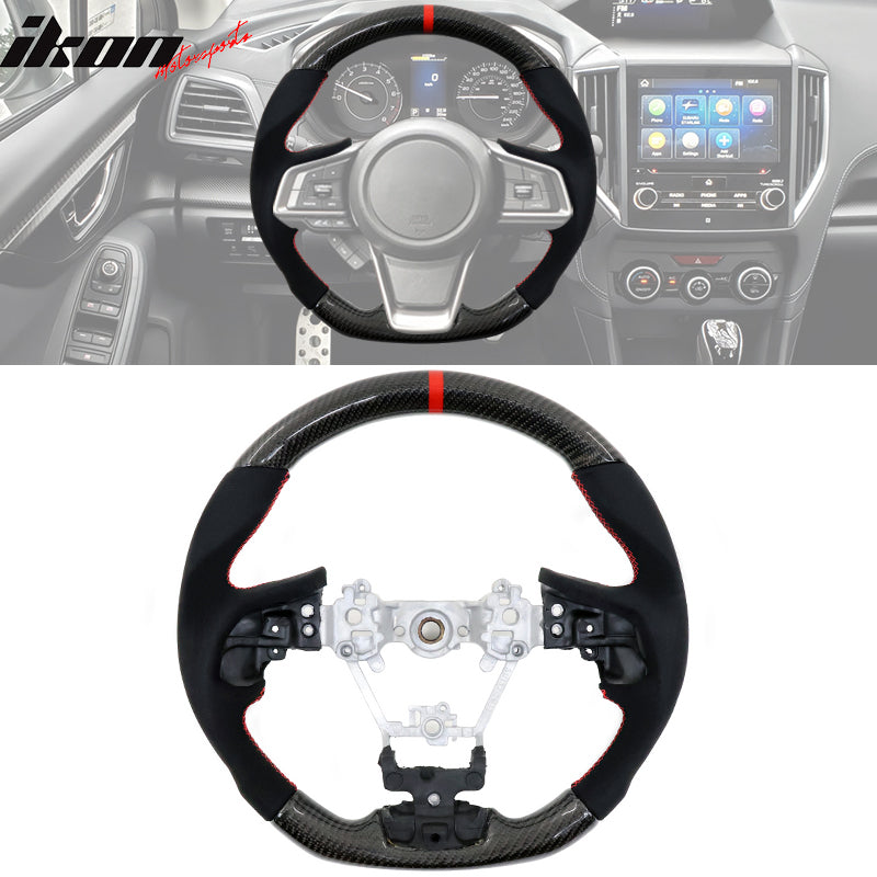 2017-2019 Impreza Carbon Fiber Steering Wheel