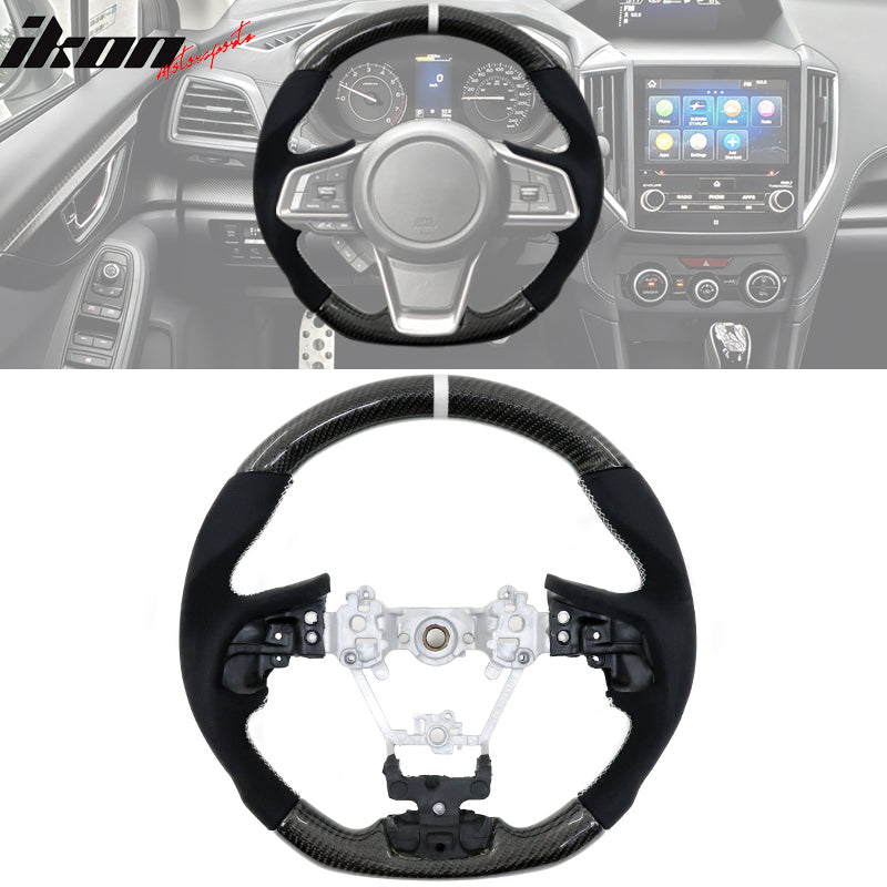 2017-2019 Impreza Carbon Fiber Steering Wheel