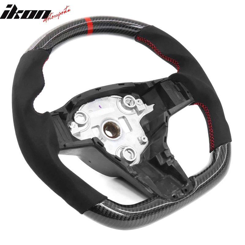 2017-2023 Tesla 3 Y Carbon Fiber Steering Wheel