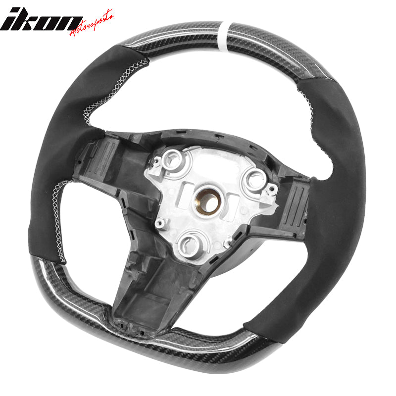 2017-2023 Tesla 3 Y Carbon Fiber Steering Wheel