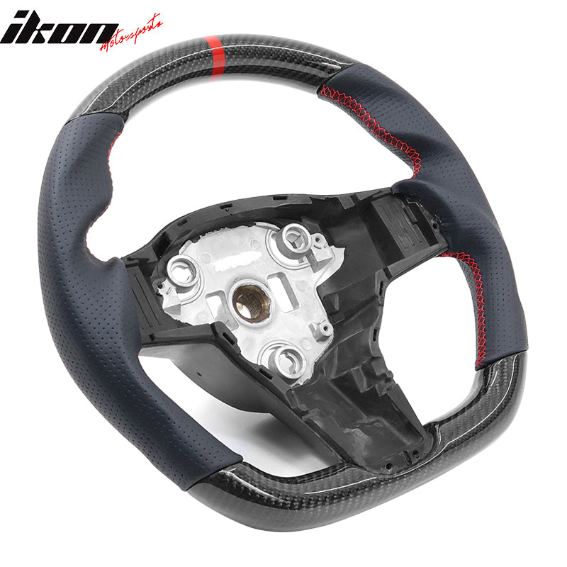 2017-2023 Tesla 3 Y Carbon Fiber Steering Wheel