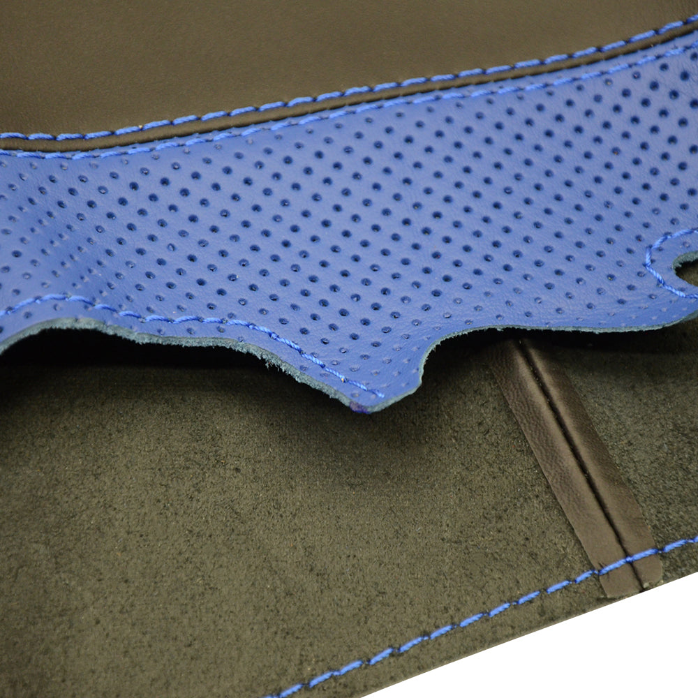 2008-2011 Honda Accord Black Blue Steering Wheel Wrap Sedan