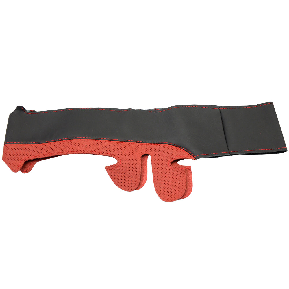 Fits 06-10 Honda Civic Hand-Stitched Leather Steering Wheel Wrap