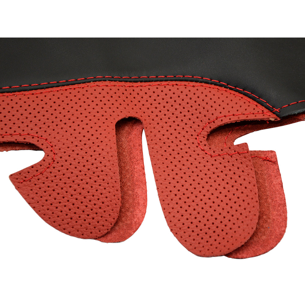 Fits 06-10 Honda Civic Hand-Stitched Leather Steering Wheel Wrap