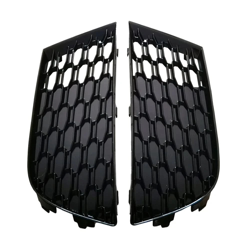 Honeycomb Front Fog Light Grille Set for Audi A3 8V S-Line / S3 2017–2020 – Left & Right Bumper Mesh Covers