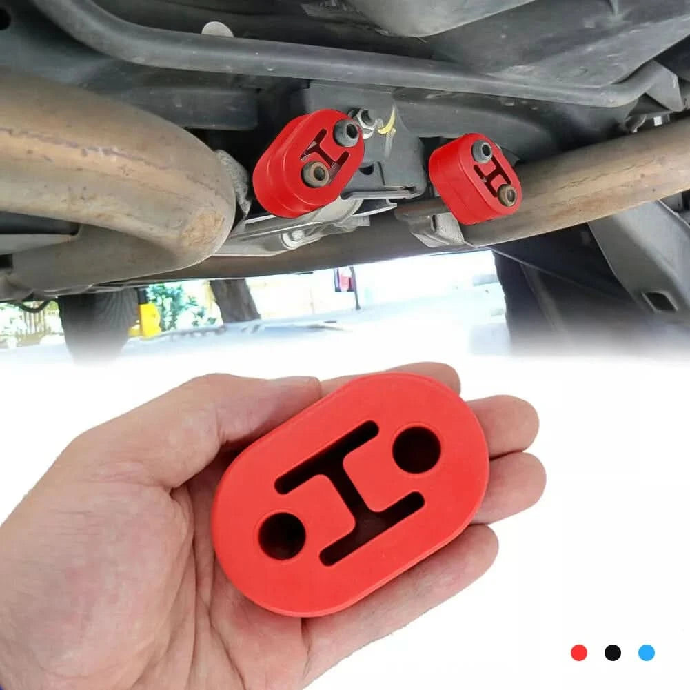 Universal Exhaust Hanger Mounting Lug – Rubber Two-Hole Muffler Support for Performance & Daily Use