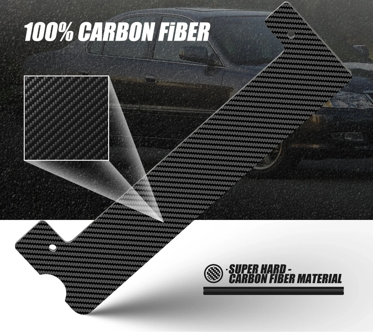 Dry Carbon Fiber Spark Plug Cover Insert for Honda K20 & K24 Engines – Engine Bay Dress-Up Upgrade