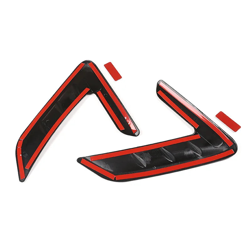 Side Fender Air Vent Trim Covers for BMW 3 Series G20 G28 (2021–2023) – Gloss Black / Carbon Look