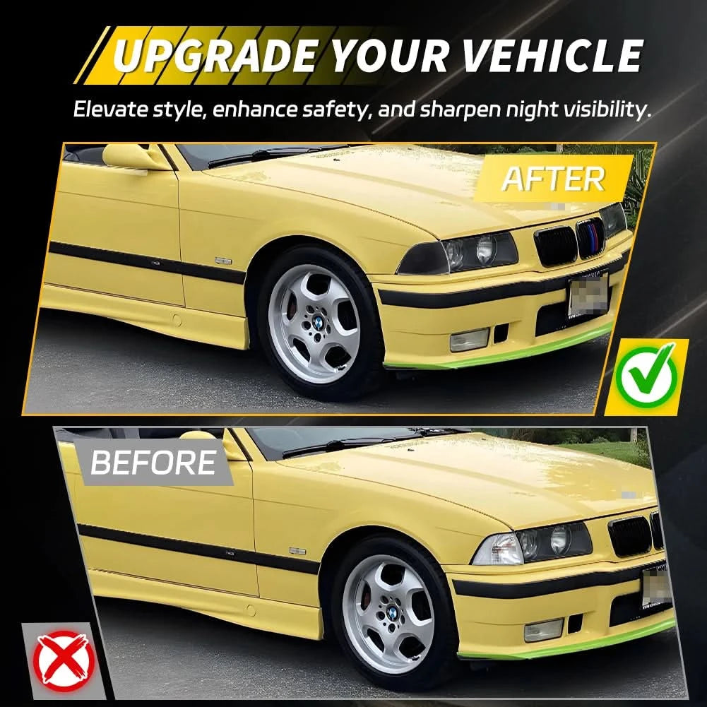 BMW E36 Coupe Front Corner Turn Signal Lights – Amber / Clear / Smoked (1992–1999, Pair)