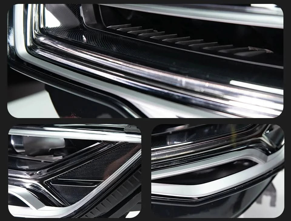 Audi A6 C7 LED Headlights – DRL, Projector High/Low Beam & Dynamic Turn Signals (2012–2018)