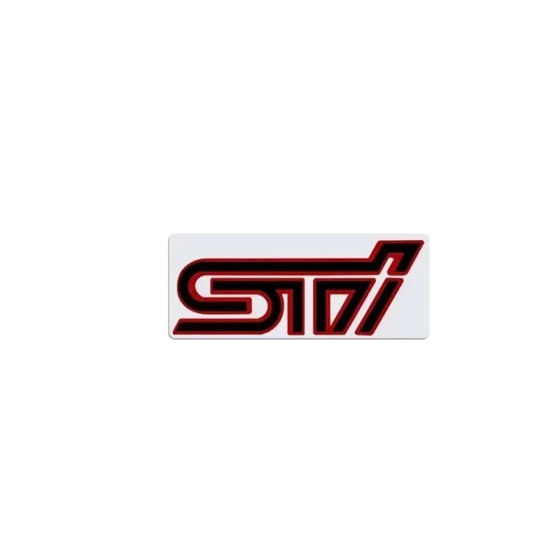 STI 3D Metal Emblem for Subaru – Front Grille & Trunk Badge for WRX, BRZ, Impreza, Forester & More