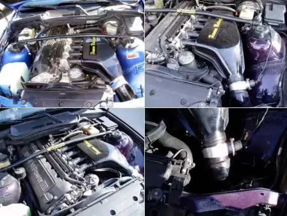 Carbon Fiber Intake Cover for BMW E36 M3 – Performance Engine Bay Upgrade