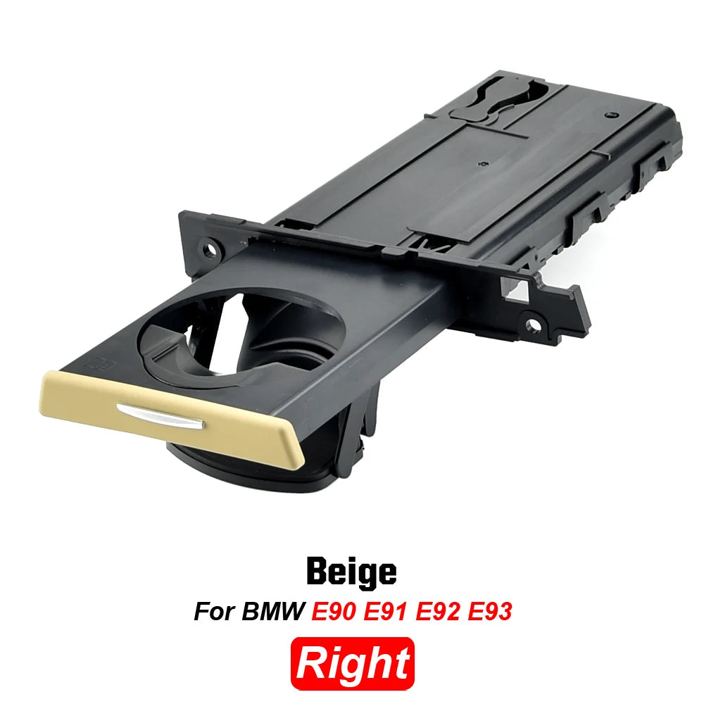 BMW E90 E91 E92 E93 Retractable Front Cup Holder – Driver Side Dash Drink Holder Replacement