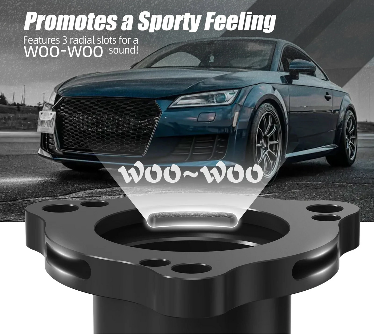 Atmospheric Diverter Valve Spacer – MQB 2.0T Platforms (A3 / A4 / A5 / S3 / RS3 / GTI MK7)