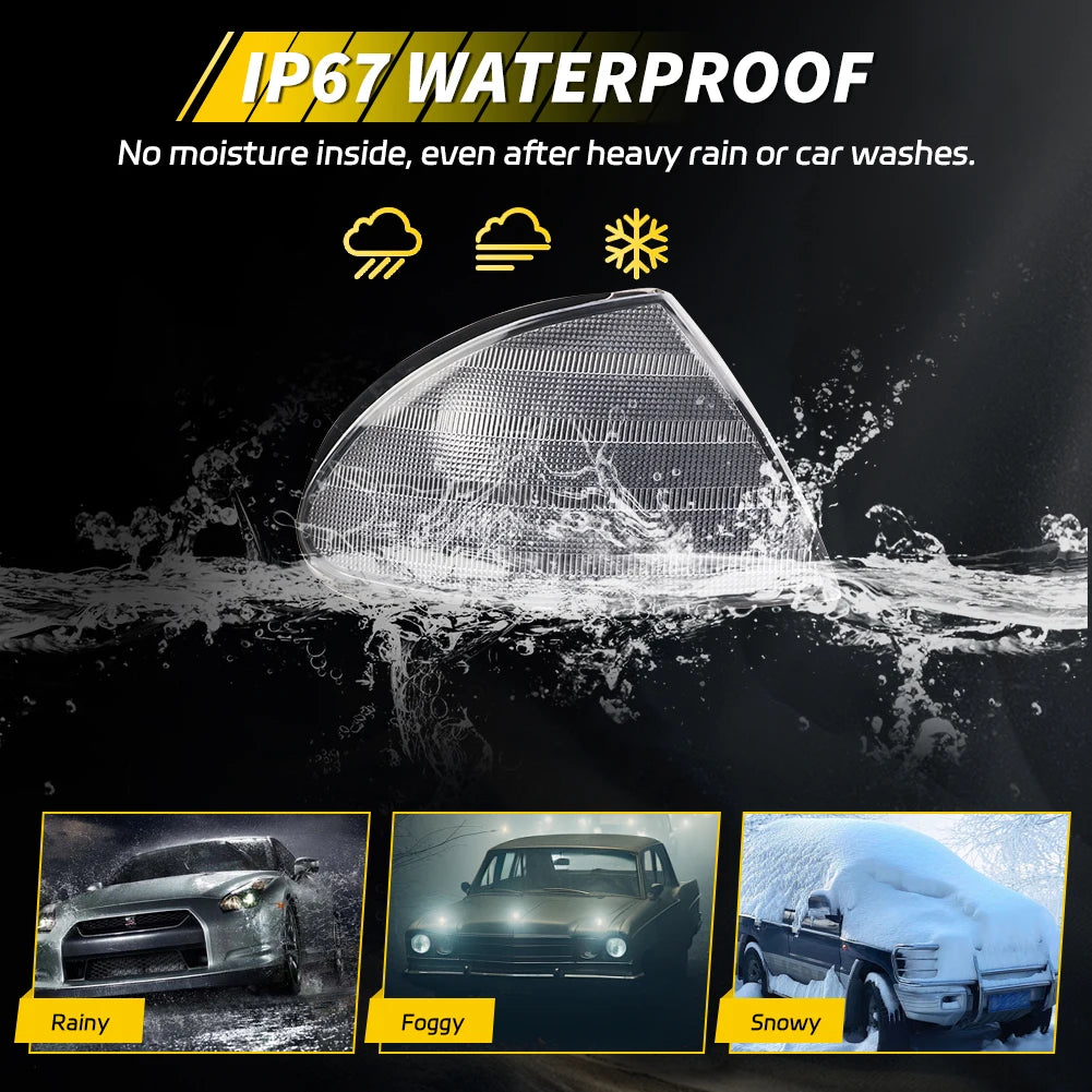 BMW E46 Front Corner Turn Signal Lights – Parking & Side Marker Lamps (1998–2001 Pre-LCI, Pair)