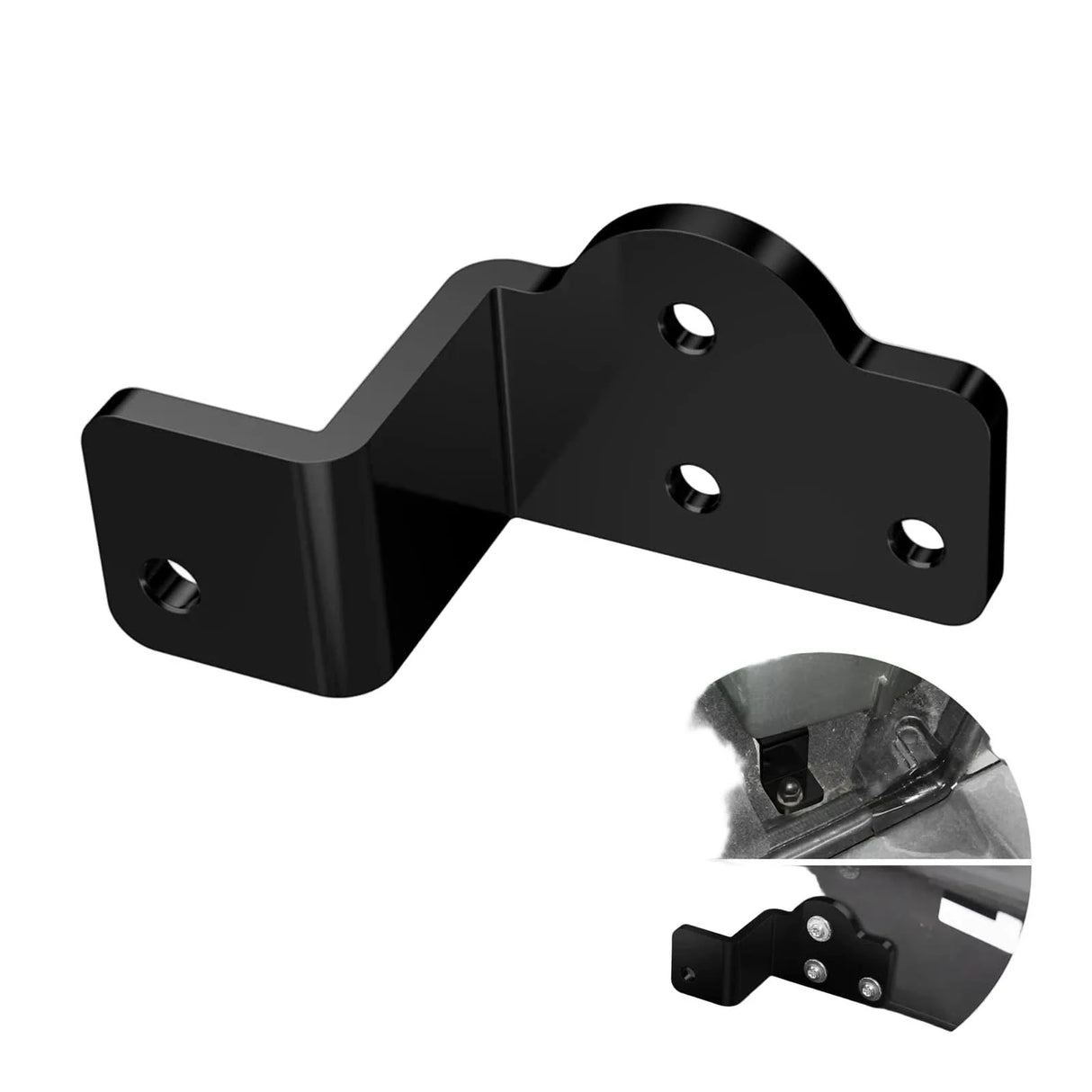 Heavy-Duty Steel Subwoofer Bracket for Jeep Wrangler JK (2007–2010)