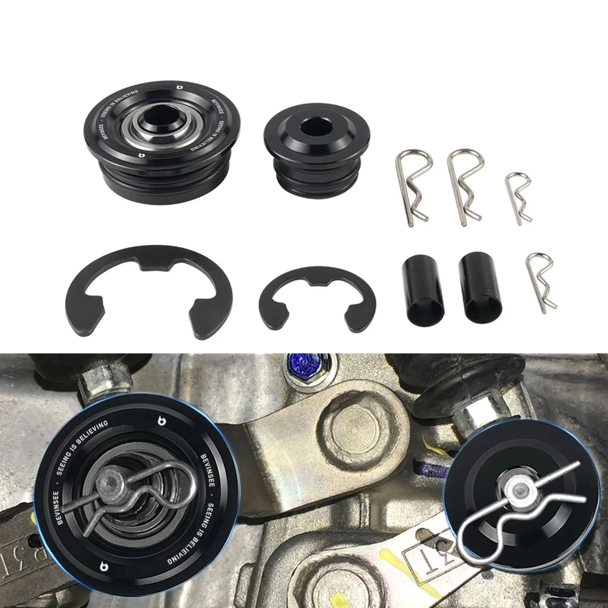 Spherical Shifter Cable Bushing Kit – Precision Upgrade for Civic Si, Accord & RSX
