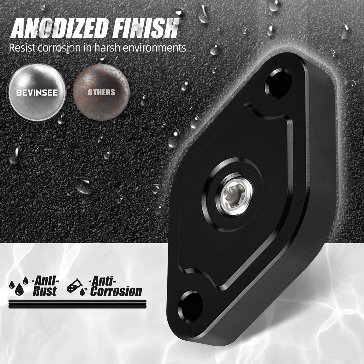 Billet Sound Symposer Delete Plate w/ Pressure Port – Focus ST Mk3 2.0L (2013–2018)