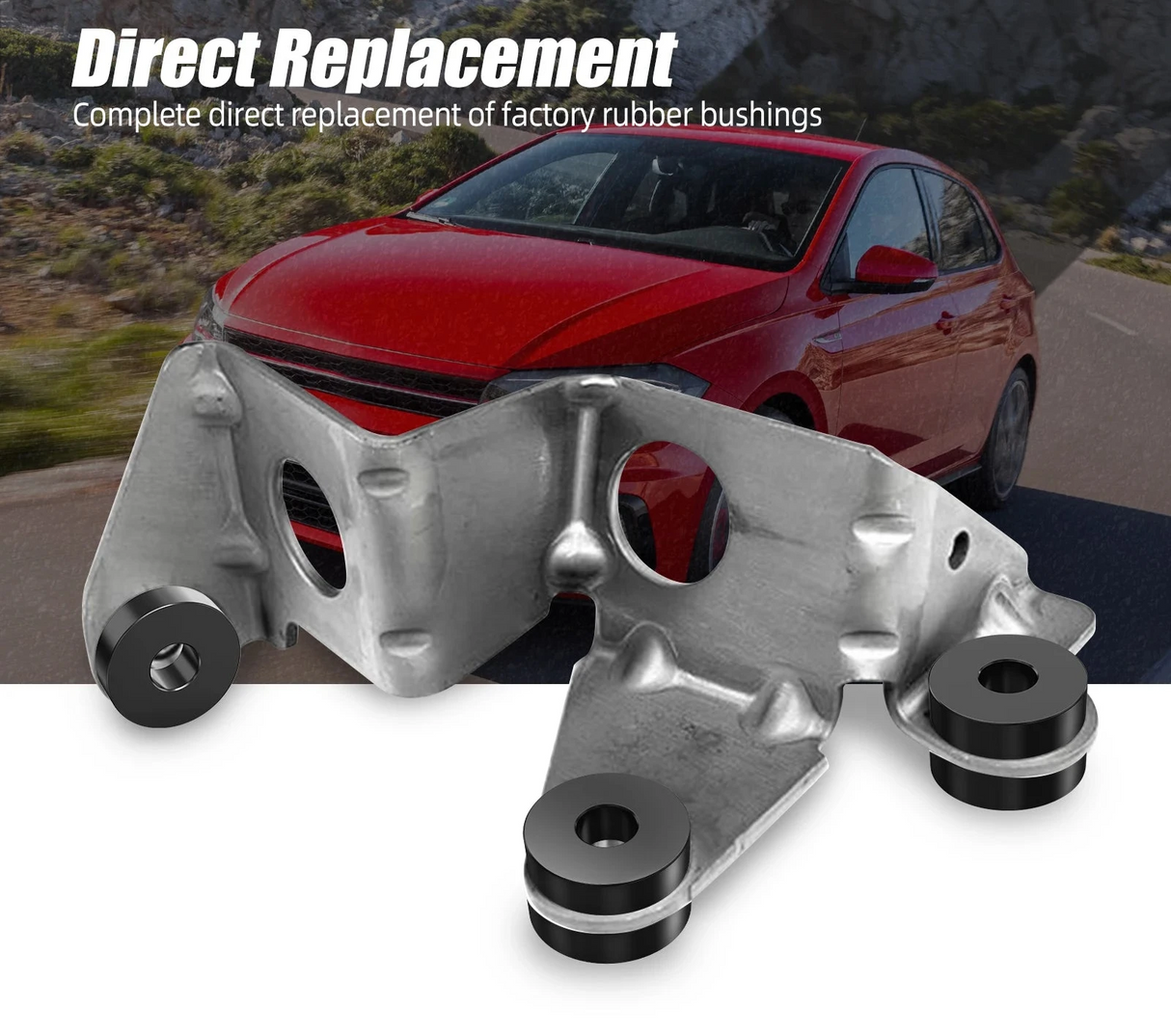 Solid Billet Shifter Bracket Bushings for 02A 02J 02M 02Q Gearboxes