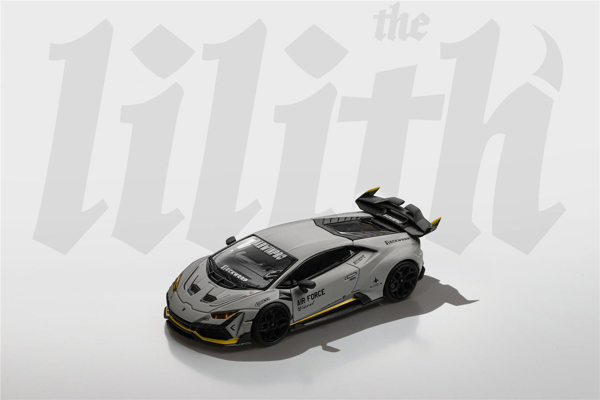 Limited Edition 1:64 Scale Diecast Lamborghini Huracan Wide Body Model | Darwinpro BKSSII Carbon Fiber Kit