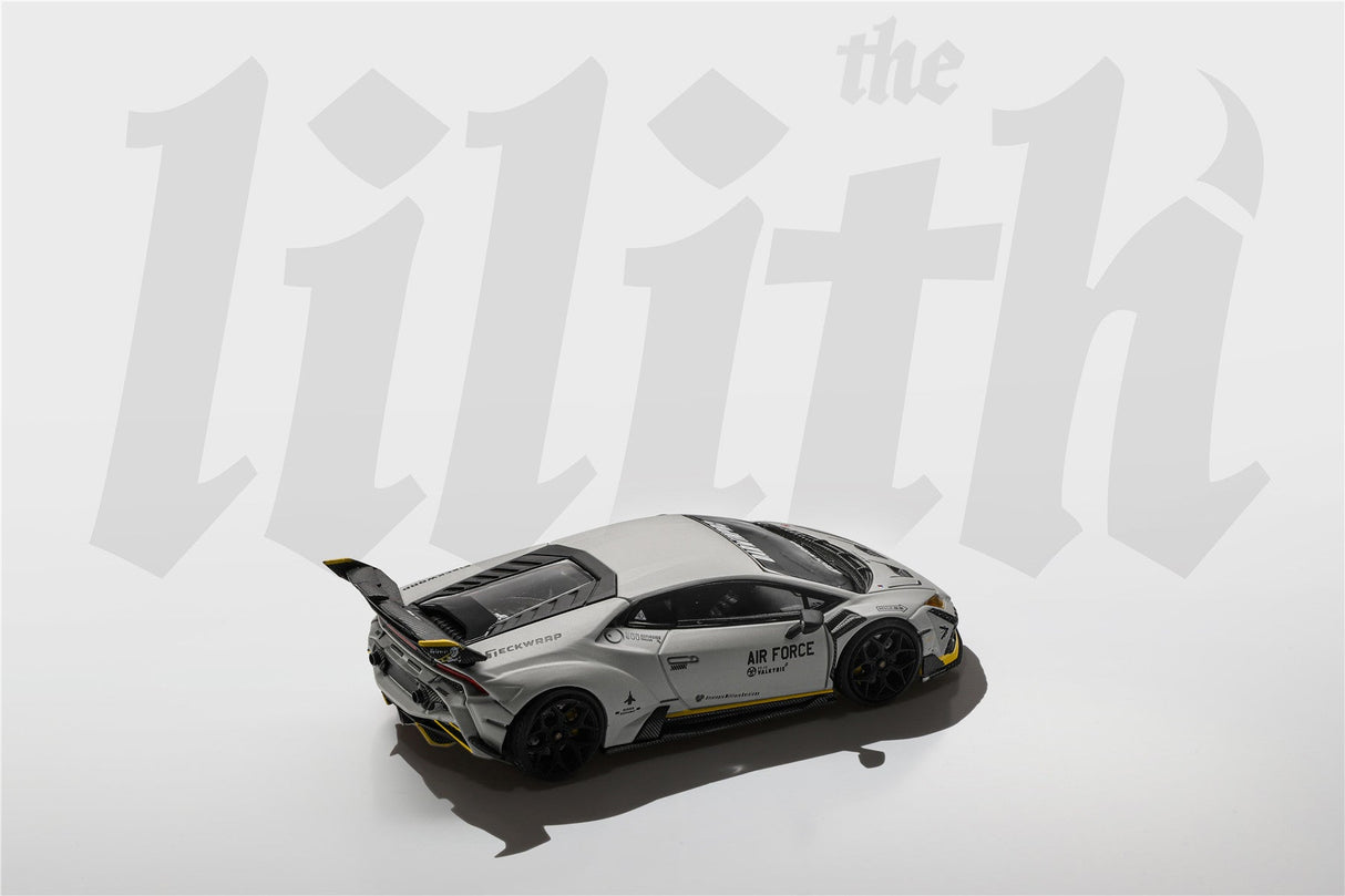 Limited Edition 1:64 Scale Diecast Lamborghini Huracan Wide Body Model | Darwinpro BKSSII Carbon Fiber Kit