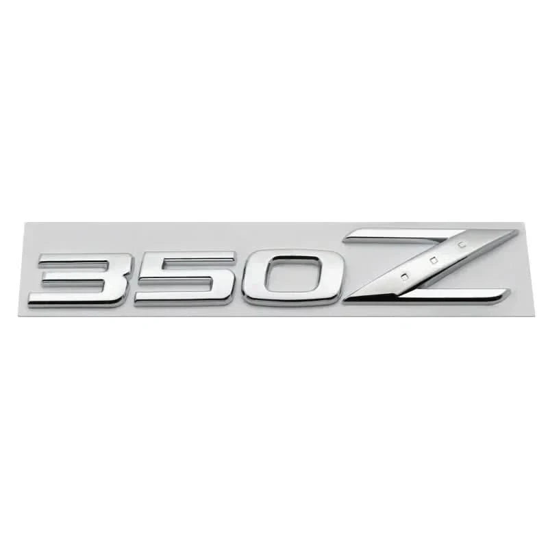 Nissan Z 3D Trunk Emblem Badge – ABS & Metal Rear Logo Decal