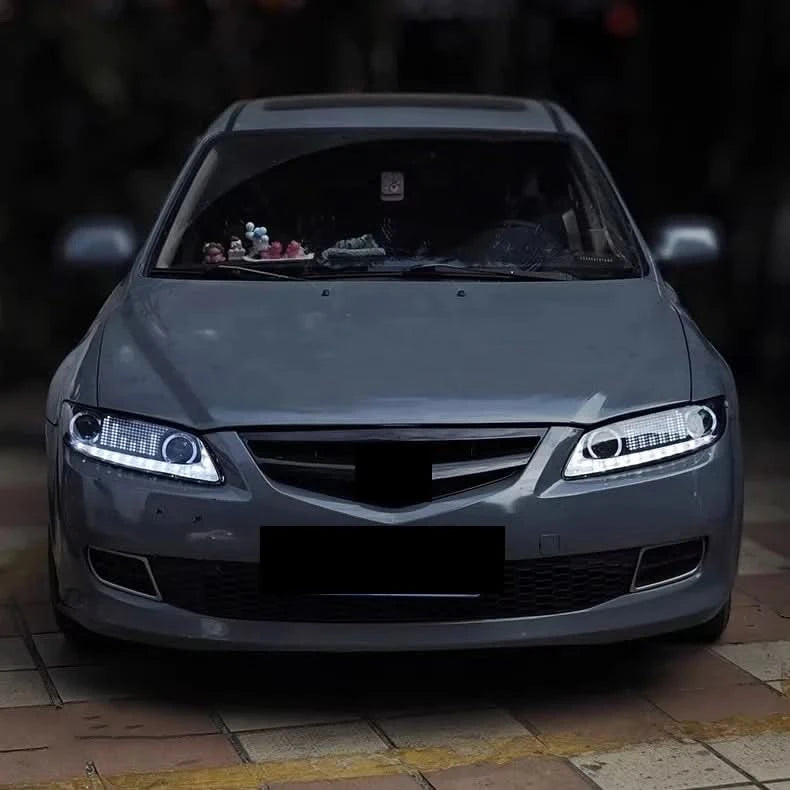 Mazda 6 LED Projector Headlights – DRL Upgrade with Sequential Turn Signals