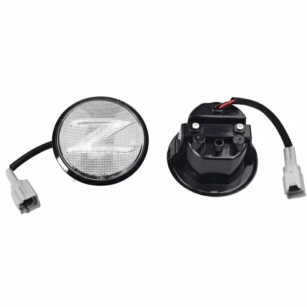 LED Dynamic Z-Logo Side Marker Lights — Sequential Turn Signals for Nissan 370Z (2009–2020)