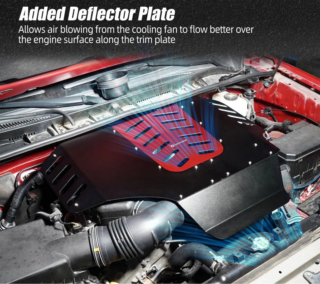 Billet Aluminum Engine Cover Upgrade for 4Runner (2010–2024)