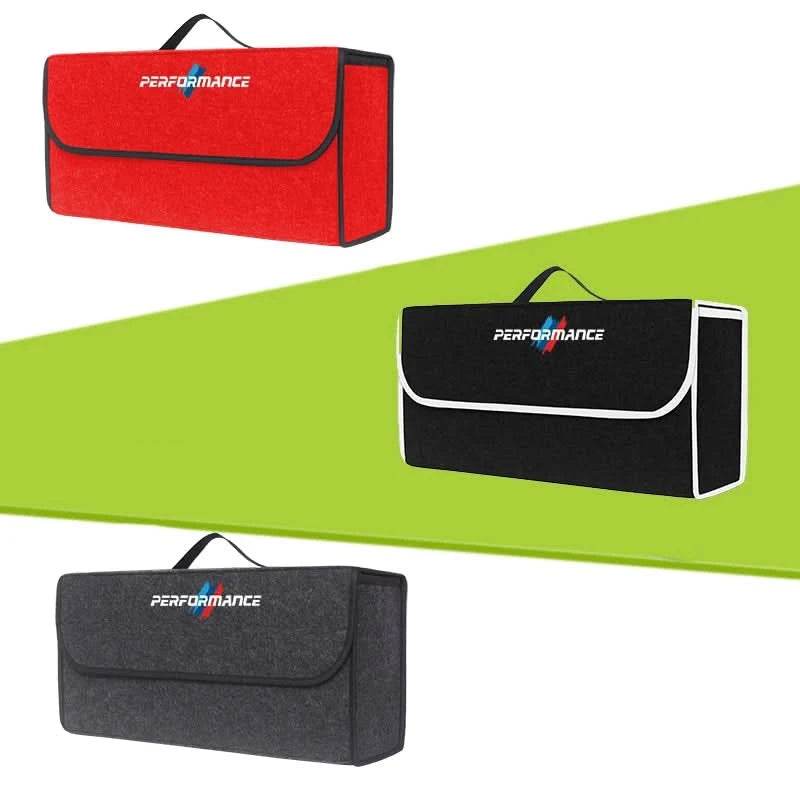 Foldable Car Trunk Organizer Storage Box – Large Capacity Cargo Organizer