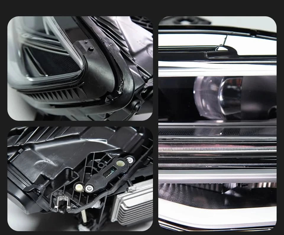 Audi A6 C7 LED Headlights – DRL, Projector High/Low Beam & Dynamic Turn Signals (2012–2018)