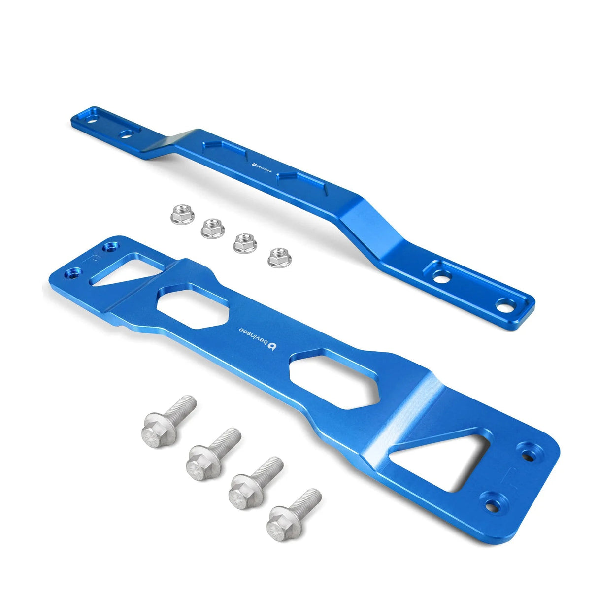 MQB Aluminum Center & Rear Tunnel Brace Set – Golf MK7 / MK8, A3, Leon, Octavia