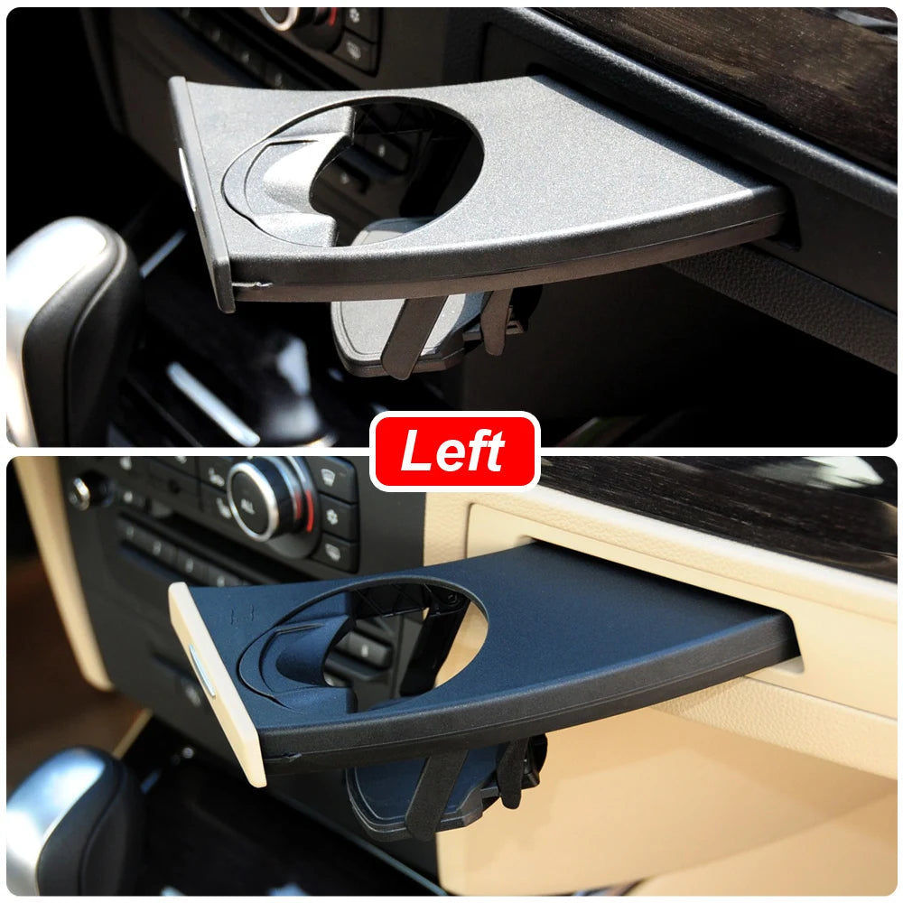 BMW E90 E91 E92 E93 Retractable Front Cup Holder – Driver Side Dash Drink Holder Replacement