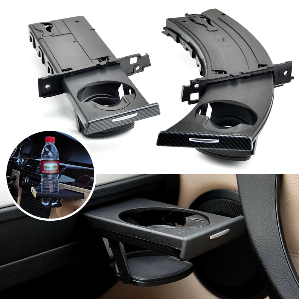 BMW E90 E91 E92 E93 Retractable Front Cup Holder – Driver Side Dash Drink Holder Replacement