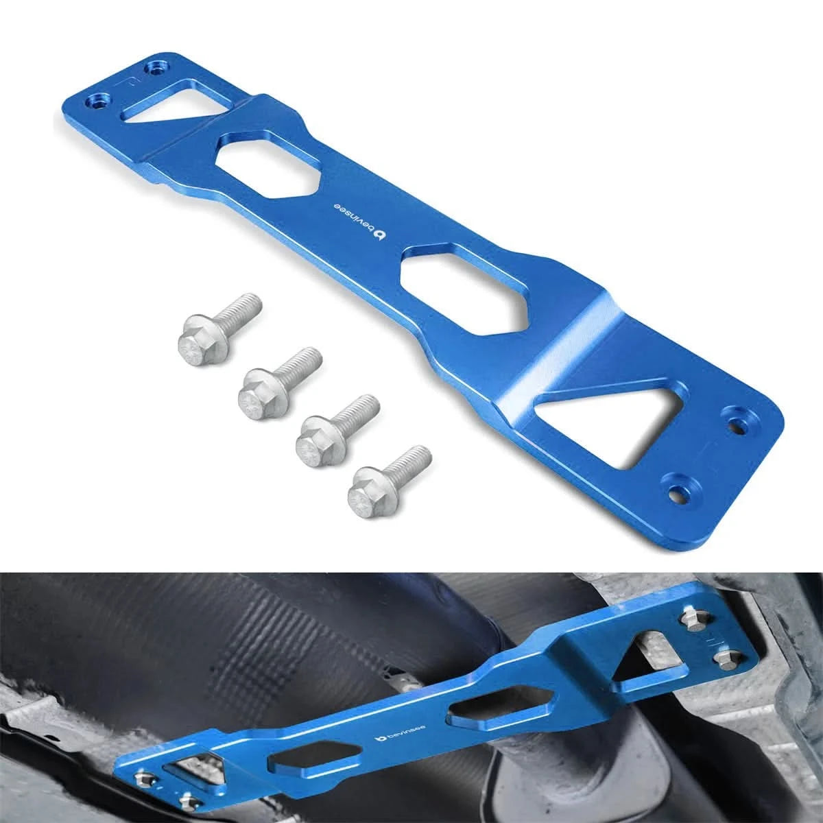 6061 Aluminum Center Tunnel Brace – MQB FWD Chassis (Replaces 5Q0804421B)