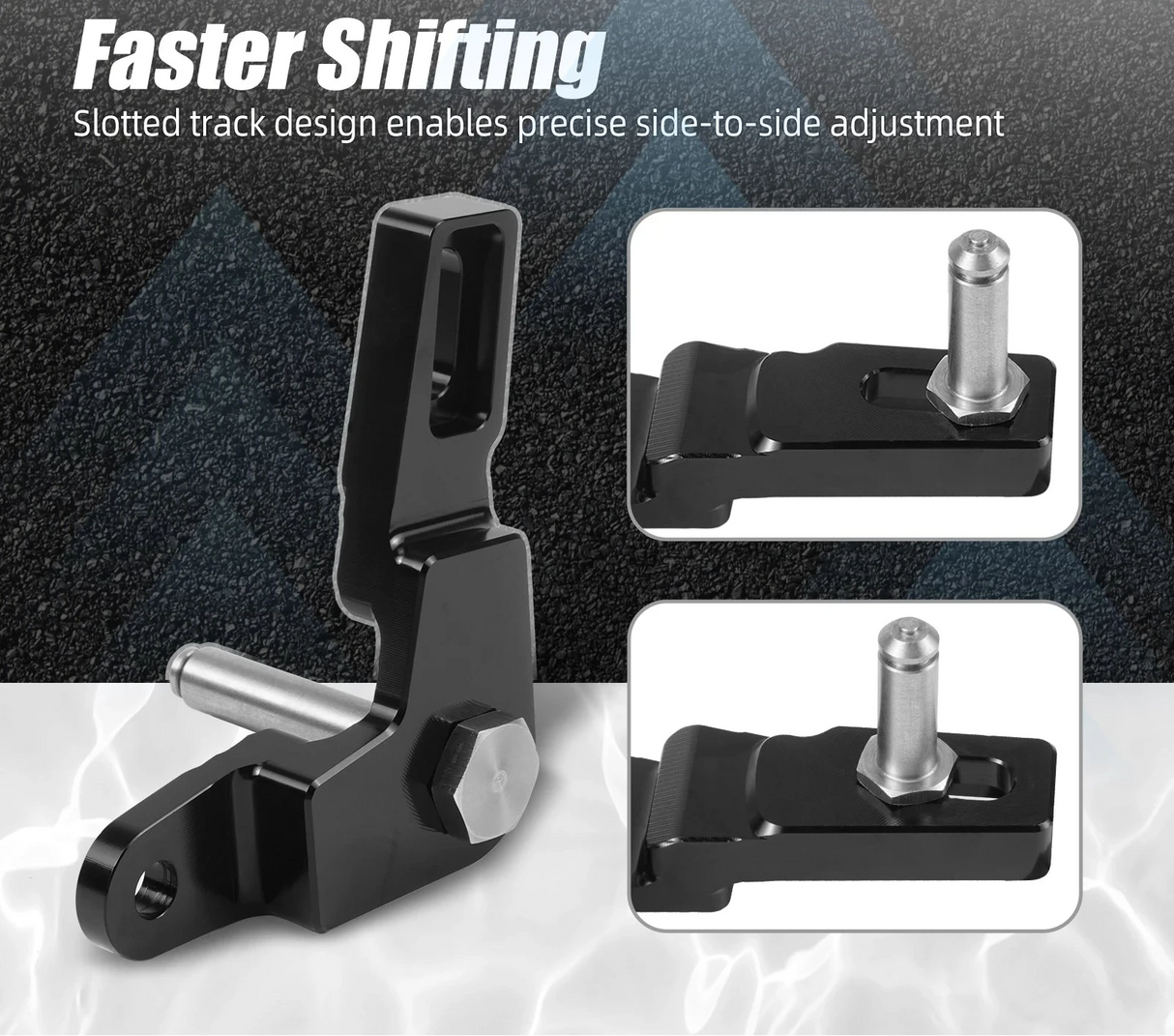 Adjustable Short Shifter Arm & Shift Lever Kit – 6-Speed MQ350 Transmission