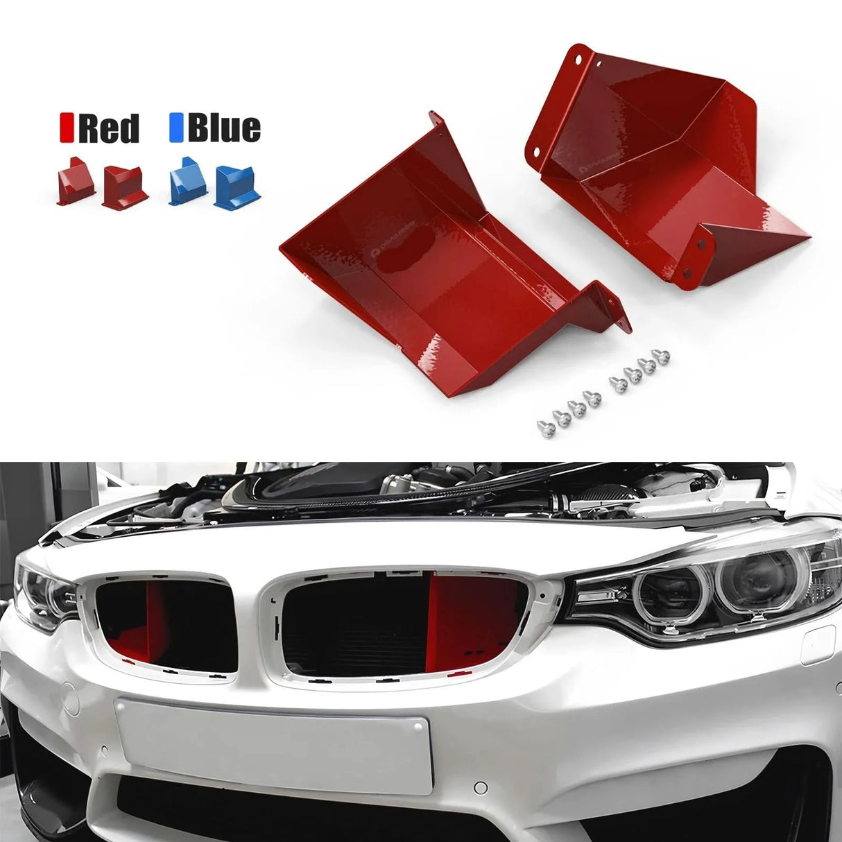 Aluminum Air Intake Scoops – BMW F-Series (F20 / F30 / F32 / F87 / F80 / F82)